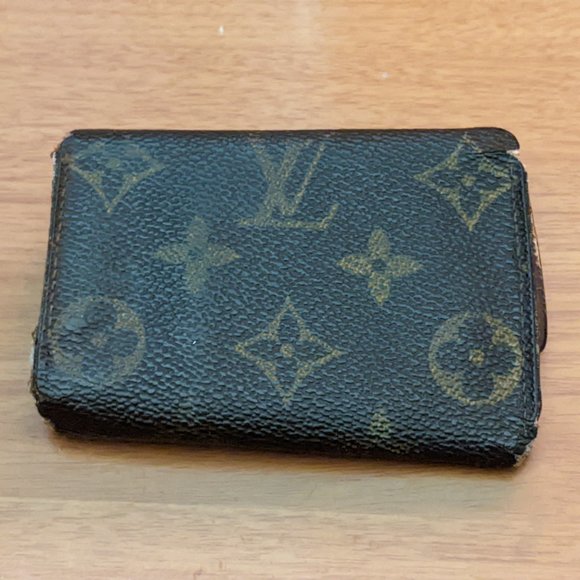 Key Holder~ Louis Vuitton Monogram Key & Card Holder - Brown and Gold - Picture 2 of 7